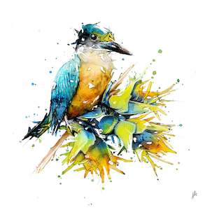 Jeremy Kyle: Kingfisher - Limited Edition Print - Unframed