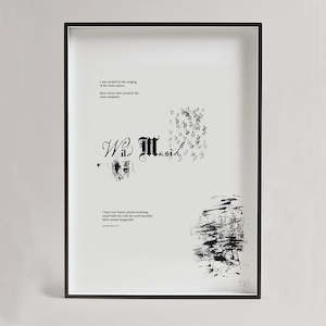 Emily Jane Bayley: Wild Musik -  Unframed