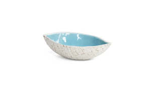 Pottery: Small Pod - Aqua