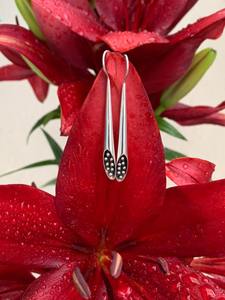 Alison Blain: Trumpet Lily Earrings