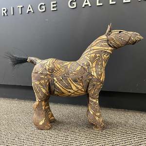 Pottery: Horse - Pohutukawa