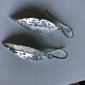 Jewellery: Leaf Earrings