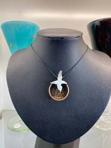 Jewellery: Sea Bird Diorama Pendant