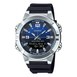 Gifts Under 200: Casio Duo Watch with Gradient Blue Dial