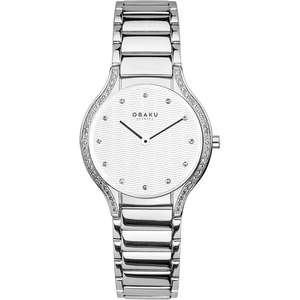 Watches: Obaku Ladies Acacie Dress Watch with Crystals
