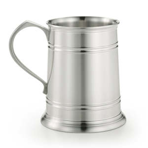 Royal Selangor Pewter Giftware. Straight Sided Tankard Large 56cl