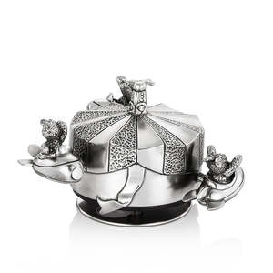 Royal Selangor Pewter Giftware. Jet Rocket Music Carousel