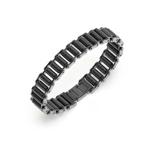 Fashion Jewellery: Gunmetal Bicycle Chain Bracelet