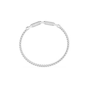 Fashion Jewellery: TENNIS BRACELET LOGO BUCKLE