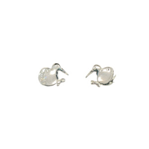 All Jewellery: Sterling Silver Kiwi Stud Earrings