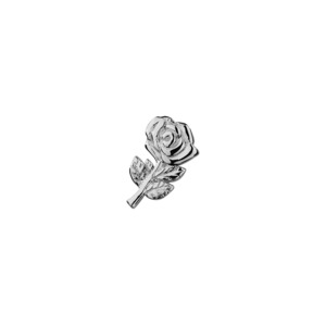 Silver Jewellery: Sterling Silver Rose (Enchanting) STOW Charm