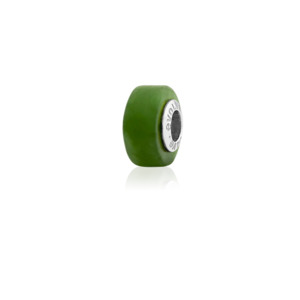 Sterling Silver NZ Pounamu Evolve Jewellery Charm