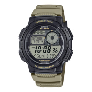 Casio Digital Watch with World Time