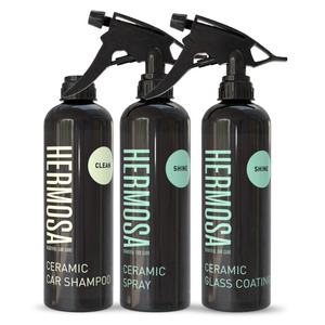 Ceramic Glass Coating, Ceramic Spray & Car Shampoo Bundle - Winter Sale