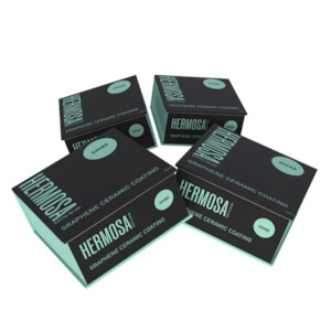 Graphene Ceramic Coating for Cars 10H – 4 Pack Bundle | 5-Year Protection | Hermosa