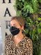 4 layer 3 d Face Mask - Black - single mask