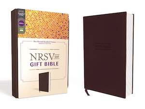 Zondervan: NRSVue, Gift Bible, Leathersoft, Burgundy, Comfort Print