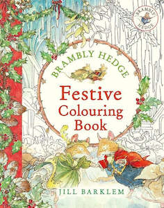 Jill Barklem: Brambly Hedge: Festive Colouring Book