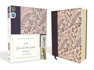 NIV, Journal the Word Bible (Perfect for Note-Taking), Cloth over Board, Pink Fl&hellip;