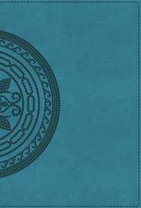 NIV Application Bible, Large Print, Leathersoft, Teal, Red Letter, Thumb Indexed&hellip;