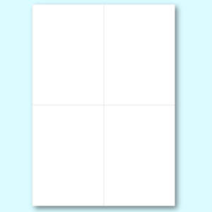 Herolabels: HEROLABEL (40 labels) - Rectangle Compostable Shipping/Branding Labels - A4 Sheets