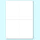 HEROLABEL (40 labels) - Rectangle Compostable Shipping/Branding Labels - A4 Sheets