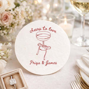 All: Wedding & Engagement Coasters - Parties & Events - Full Colour