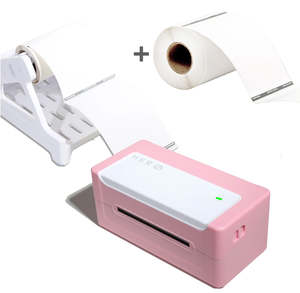 Hero Accessories: HERO SHIPPING LABEL THERMAL PRINTER HZD950-PRO (Pink) - USB and Bluetooth Direct Thermal 300DPI