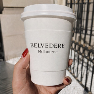 Branded Coffee Cup Sleeve/Holder - Full Colour Custom Print