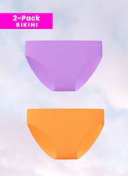 Moisture Wicking Casuals: Bikini Cotton Casuals - 2 Pack