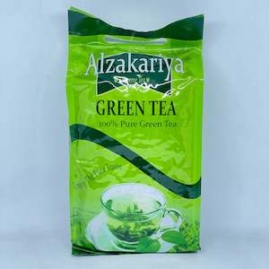 Drinks Hot: ALZAKARIYA Pure Green Tea Leaves 500g