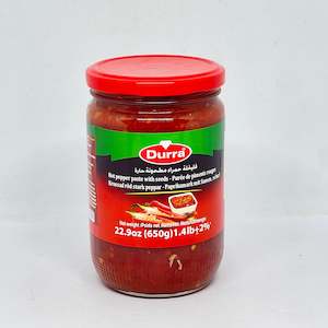 Condiments Dressings: DURRA Crushed Red Hot Peppers 650g