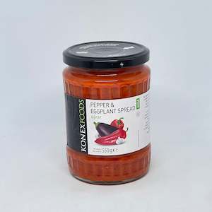 Ajvar: KONEX Pepper & Eggplant Mild Ajvar 550g