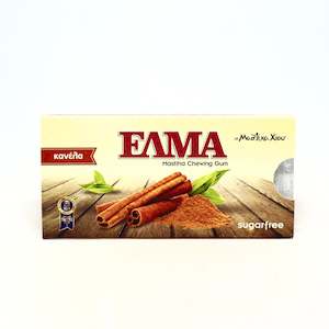 Confectionary: ELMA Cinnamon Mastic Chewing Gum 13g