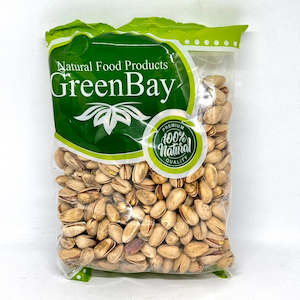 Nuts: GREEN BAY Salted Pistachios 500g