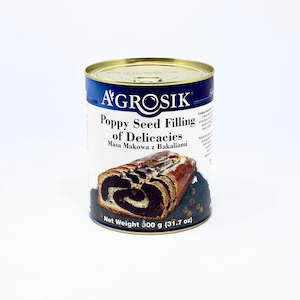 Baking Cooking: AGROSIK Poppy Seed Filling 900g