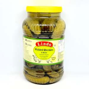 Cucumbers: LINDO Gherkins in Brine 3kg