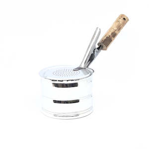 SS Spand/Incense Burner L w/ Handle