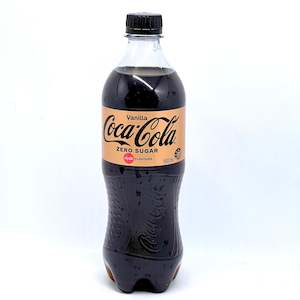 Drinks Chilled: CCA Coca Cola Zero w/ Vanilla 600mL