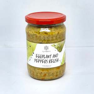 Ajvar: SYMBIOSIS Eggplant & Peppers Relish 580g