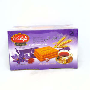 Biscuits Crackers: FARKHONDEH Saffron Biscuits 900g