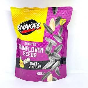Edible Seeds: SNAKAS Sunflower Seeds w/ Salt & Vinegar 300g