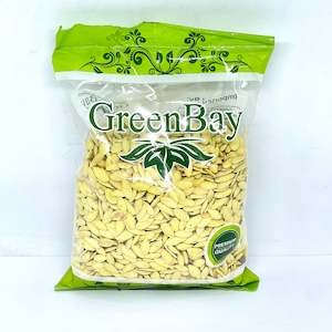 GREEN BAY Large White/Yellow Pumpkin Seeds 500g