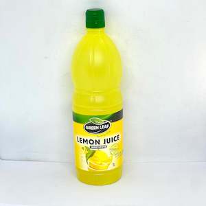 Pantry: GREEN LEAF Lemon Juice 1L