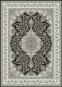 Traditional Rugs: Shahrya Navy Traditional Area Rug
