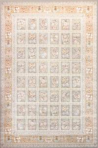 3m 3m X 1m Rugs: Narvan Light Grey Traditional Area Rug