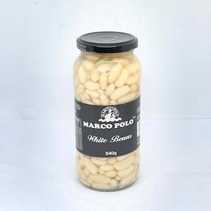 White Cream Rugs: MARCO POLO White Beans in Brine 540g