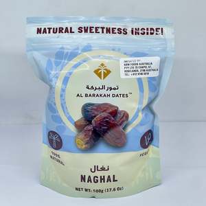 AL BARAKAH Naghal Dates Pouch 500g