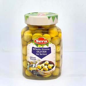 SERA Whole Green Olives in Brine 700g