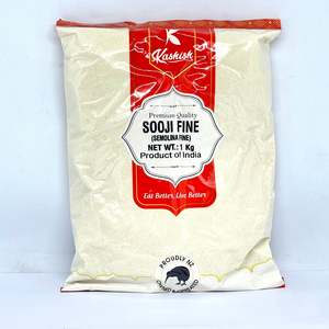 Rice Flour: KASHISH Fine Semolina / Sooji Flour 1kg